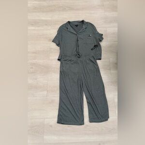 Tahari Womens 2 Pc Pajama Pants Set